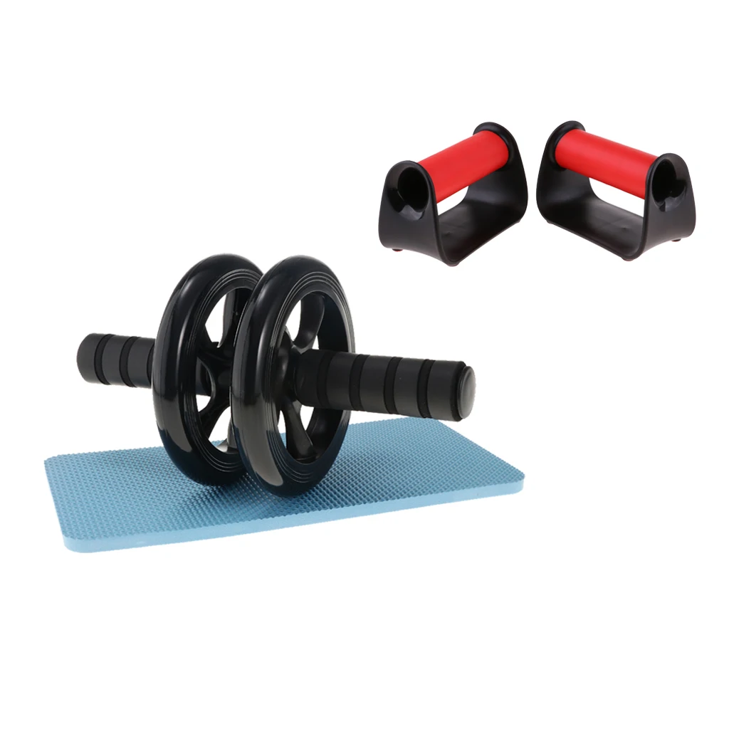 Толкатель Нескользящие удобные для рук с роликовым колесом талии брюшного