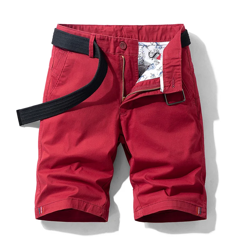 

TEHEZAD Cargo Shorts Men's Sports Pants American Style Fashion Summer Casual Outer Wear Fit All-Match Cotton Five-Point Pants