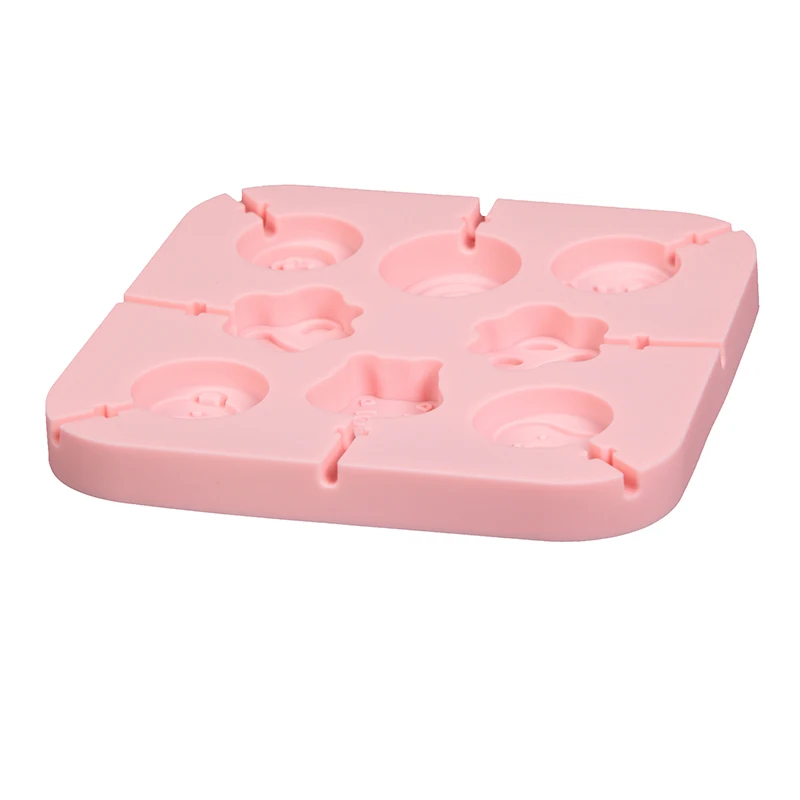 

Biscuit Molds Kitchen Baking Gadget Candy Ice Cookie Mould Silicone Food Grade Chocolate Lollipop Molds without rod