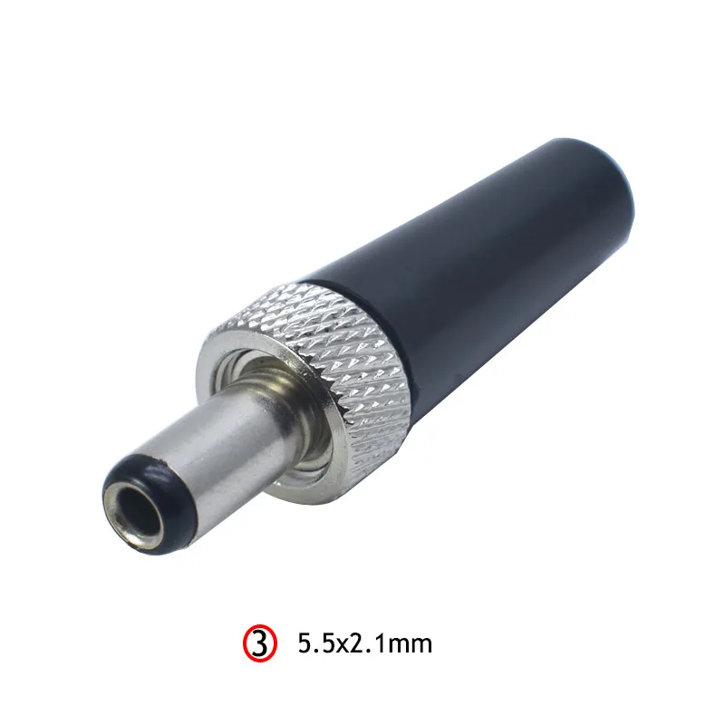 

1 шт. штекер питания постоянного тока 5,5*2,1 мм 5,5*2,5 мм 5,5x2,1 5,5x2,5 DIY сварочный штекер Адаптер разъем зарядный штекер порт питания с гайкой