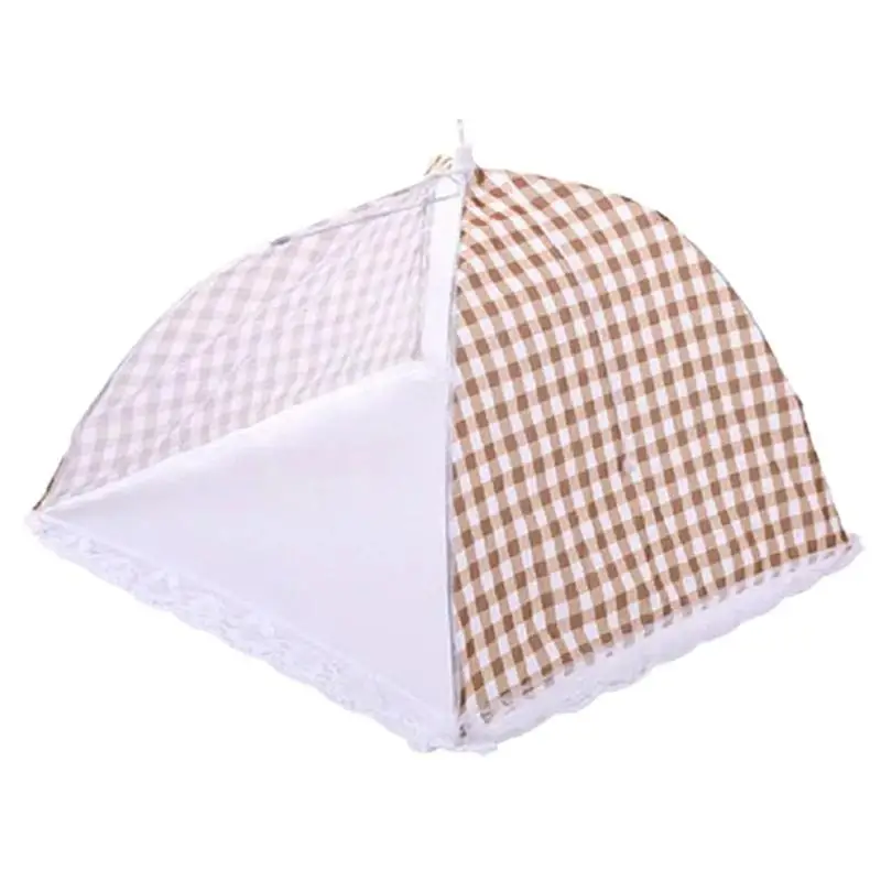 Складная сетчатая Крышка для еды кухонный Противомоскитный зонтик посуды