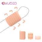 Кольцо для пениса EXVOID, коррекция плоти, форма винта, размеры, секс-игрушки для мужчин, эрекция, рукав для пениса, задержка эякуляции