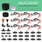 Система капельного орошения MUCIAKIE 5M-30M 811mm, главная линия, комнатная теплица, комплект для полива сада, ороситель