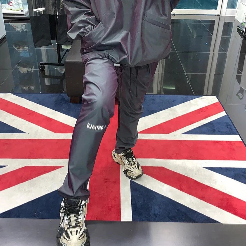 Брюки KANYE WEST для мужчин и женщин ослепительные повседневные штаны в стиле