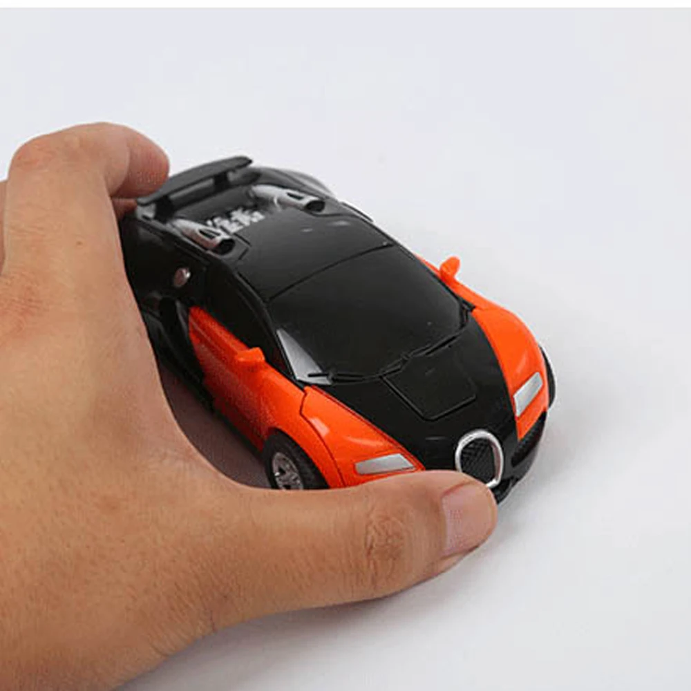 12 5 см робот трансформация с одним ключом фигурка игрушки для мальчиков