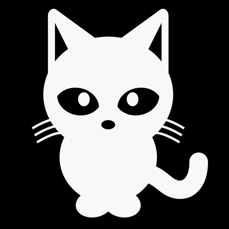 

Car Sticker Pet Small Cat Styling Fashion Decorative Decals Lovely Animal Window Waterproof Sun Protection PVC,11cm*13cm