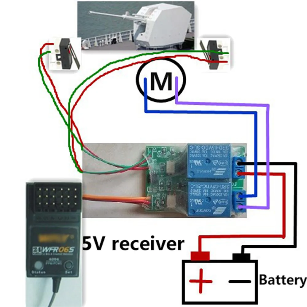 CW CCW контроллер релейная версия двигателя положительный отрицательный вращения