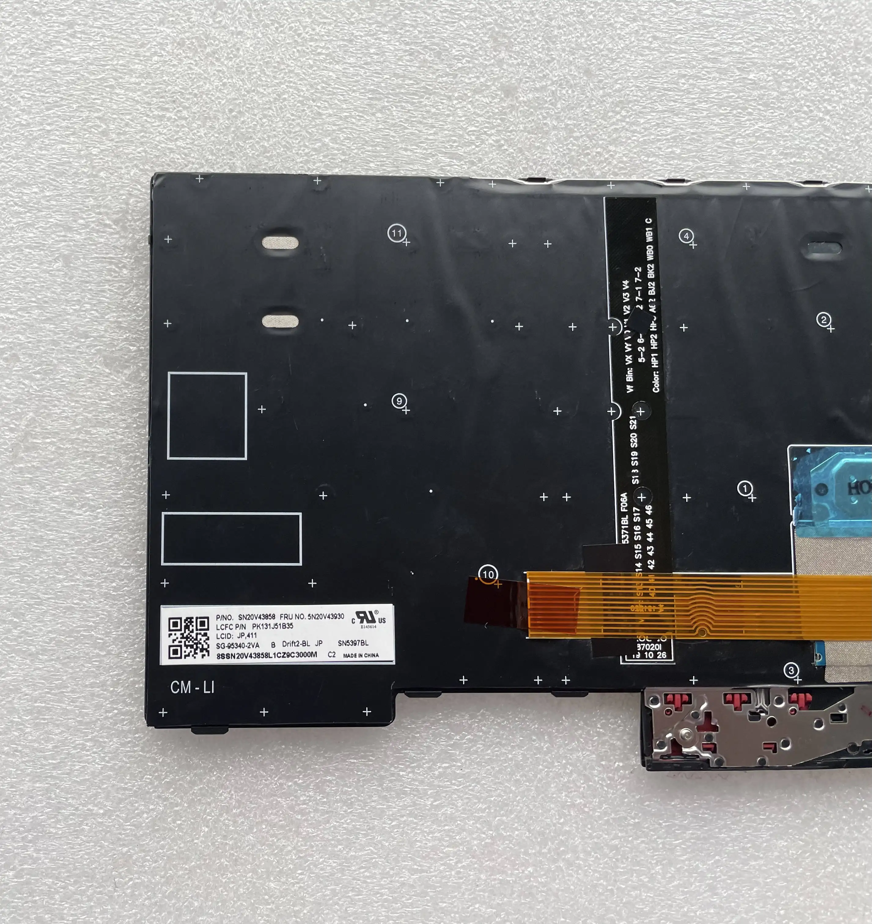 Клавиатура для ноутбука Lenovo Thinkpad E480 E490 R480 R490 L490 клавиатура с подсветкой черная