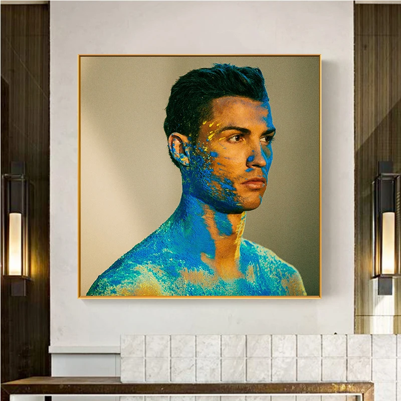 Цветная Настенная картина Cristiano_ronaldo домашний декор на холсте современное