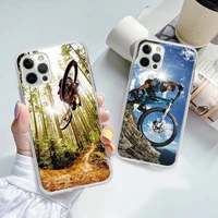 amazing mountain bike bicycl phone case for iphone 11 12 13 mini pro xs max 8 7 6 6s plus x 5s se 2020 xr case