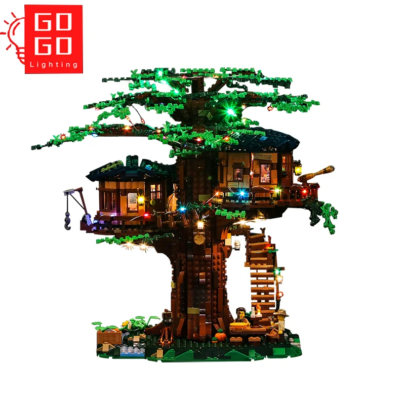 

GOGOMOC Brand LED Light Up Kit ,The Accessory Of Lego 21318 for Ideas Series Tree House (Not Model )