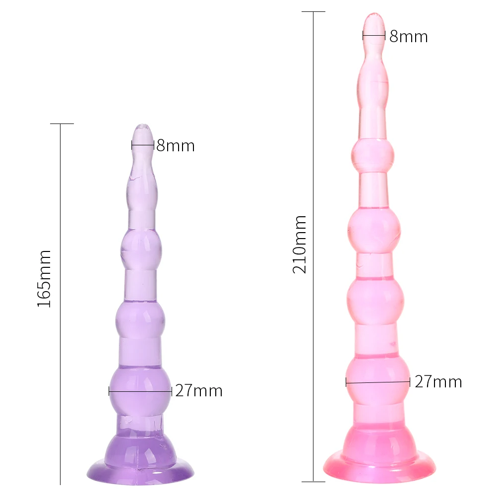 Эротический гелиевый фаллоимитатор Анальная пробка Анус массаж простаты с