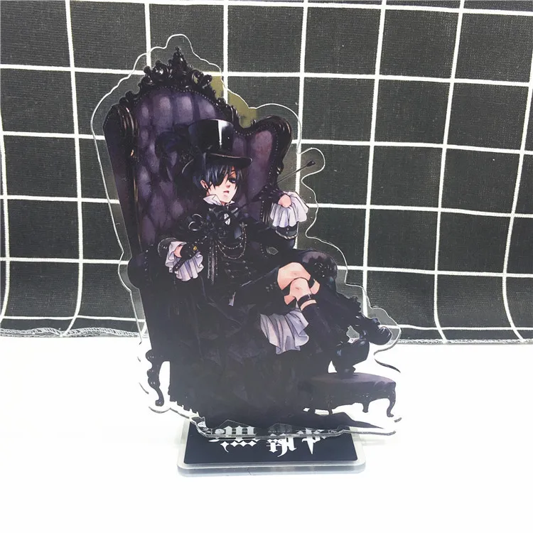 Аниме Black Butler акриловая модель на подставке игрушки Kuroshitsuji экшн-фигурка