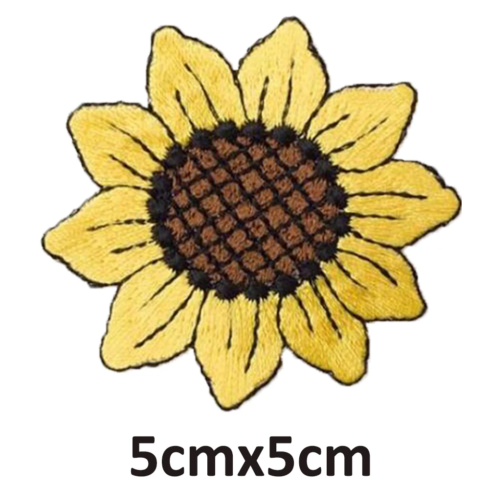 Футболка Девушка вышитая нашивка Подсолнух Stranger Things аппликация утюжок на