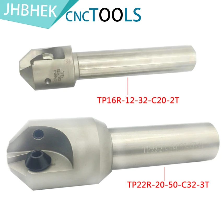

TP16R-12-32-C20-2T 45 градусов Cnc Внешний Smusso Fresa Многофункциональный Smussatura Coltello
