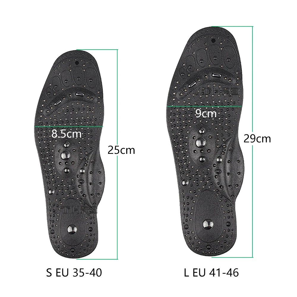 1 Pairs Magnetic Therapy Massage Insoles for feet Unisex Weight Loss Promote Blood Circulation Foot Magnet Health Care Shoe Pads | Обувь