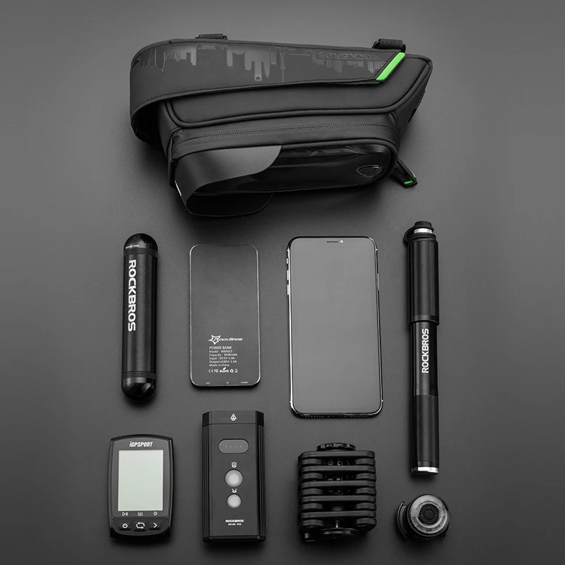 Велосипедная сумка ROCKBROS водонепроницаемая велосипедная Рама для телефона 5 8/6