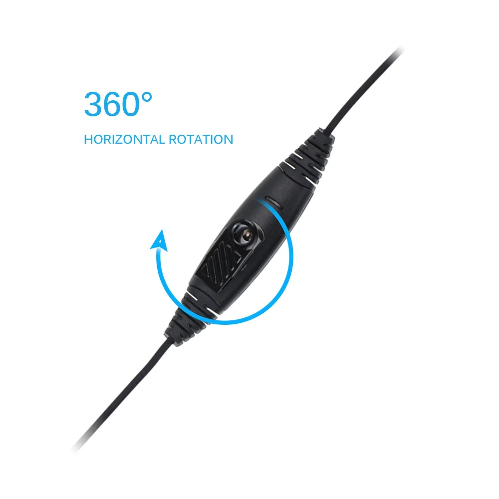 Универсальный 2 Pin к разъем наушники walkie talkie гарнитура микрофон PTT для Baofeng UV-5R BF-888S Kenwood Retevis двухстороннее радио