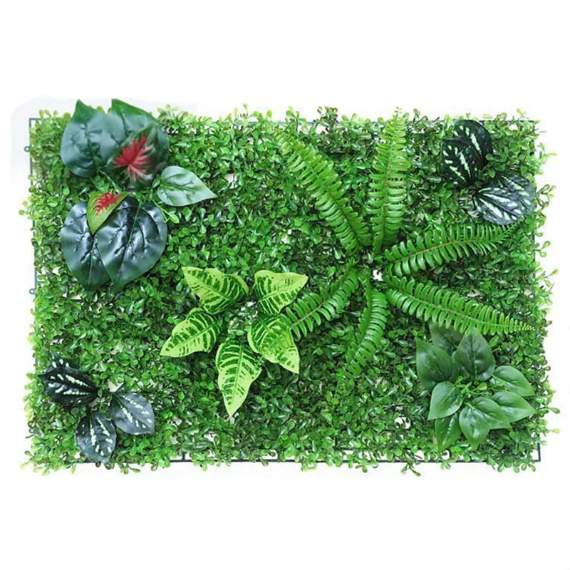 10 шт. поддельные искусственные растения травы настенная живопись для отеля