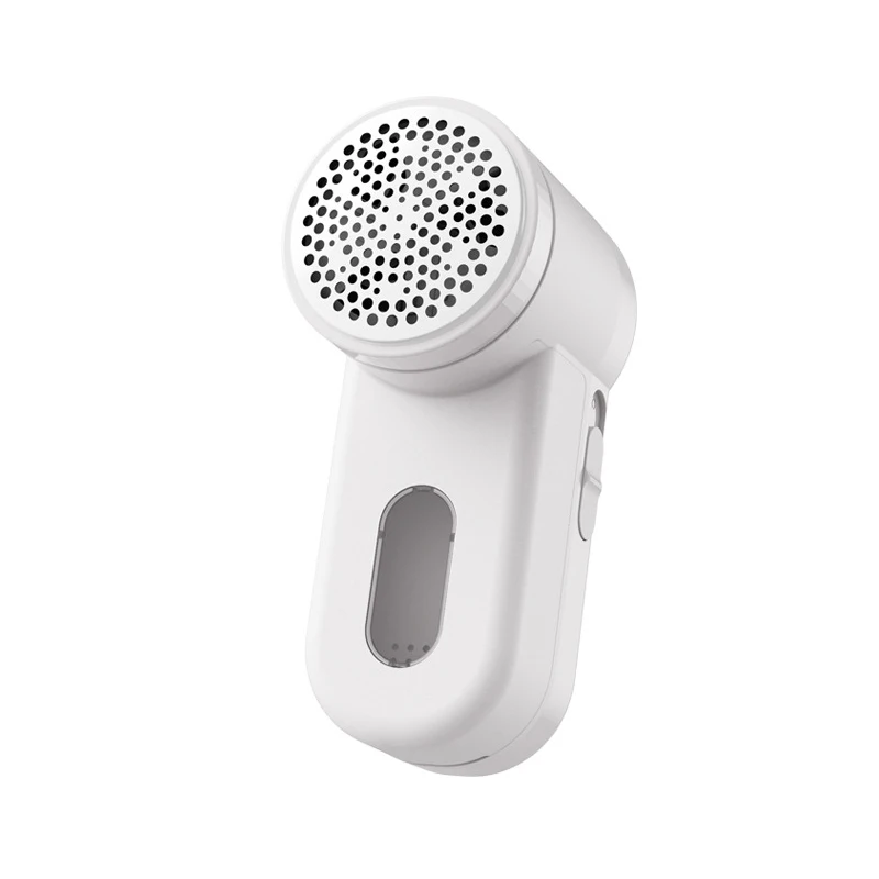 

Electric Fabric Lint Remover Mini Portable Epilator Sweater Clothes Fuzz Pills Shaver Fluff Pellets Cut Machine USB Plug White