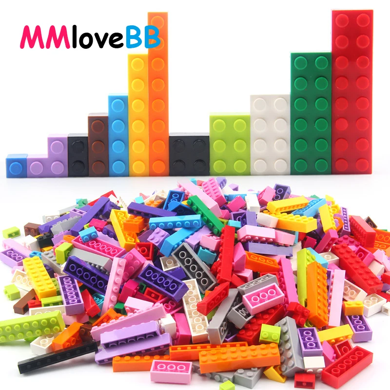 MMloveBB строительные блоки кирпичи DIY город креативные объемные развивающие