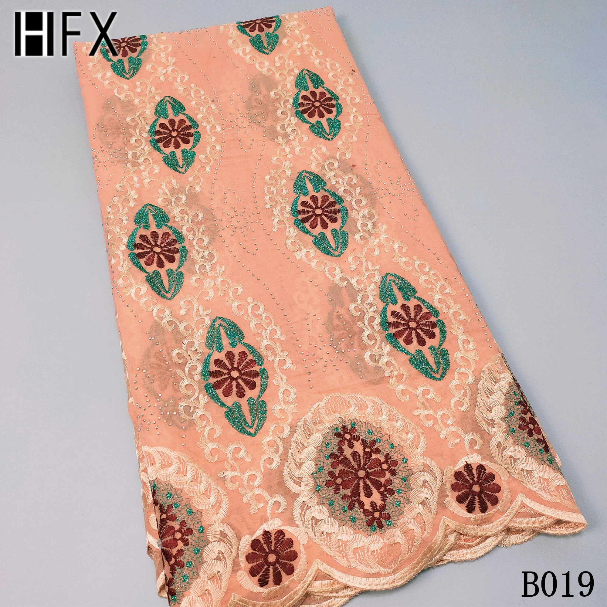 HFX Дубай высокое качество швейцарская вуаль кружева в Швейцарии хлопок