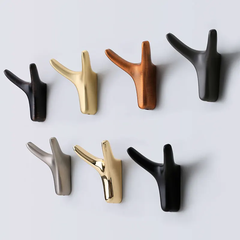 Настенные крючки для одежды из цинкового сплава | Дом и сад