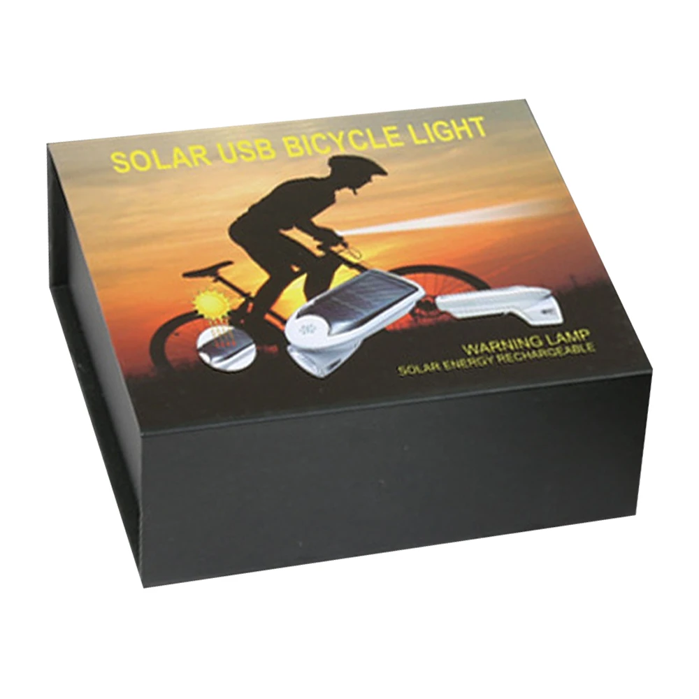 

CYCLE ZONE Solar Energy Rear Light USB Rechargeable Solar Power LED MTB Bicycle Headlight Lamp Taillight Bike front Light