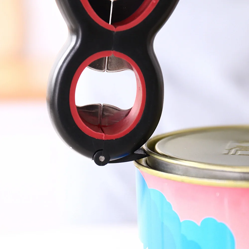 

6 in 1 Multi Function Twist Bottle Opener, All in One Jar Gripper Can Wine Beer Lid Twist Off Jar Opener Claw 2020