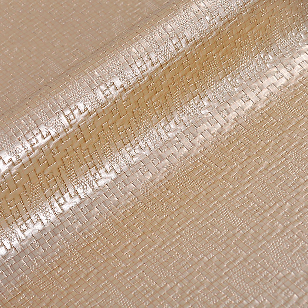 

Weaving Pattern Synthetic Leather Fabric 50cmx137cm Faux Leather DIY Handmade Sewing Clothes Bags Supplies