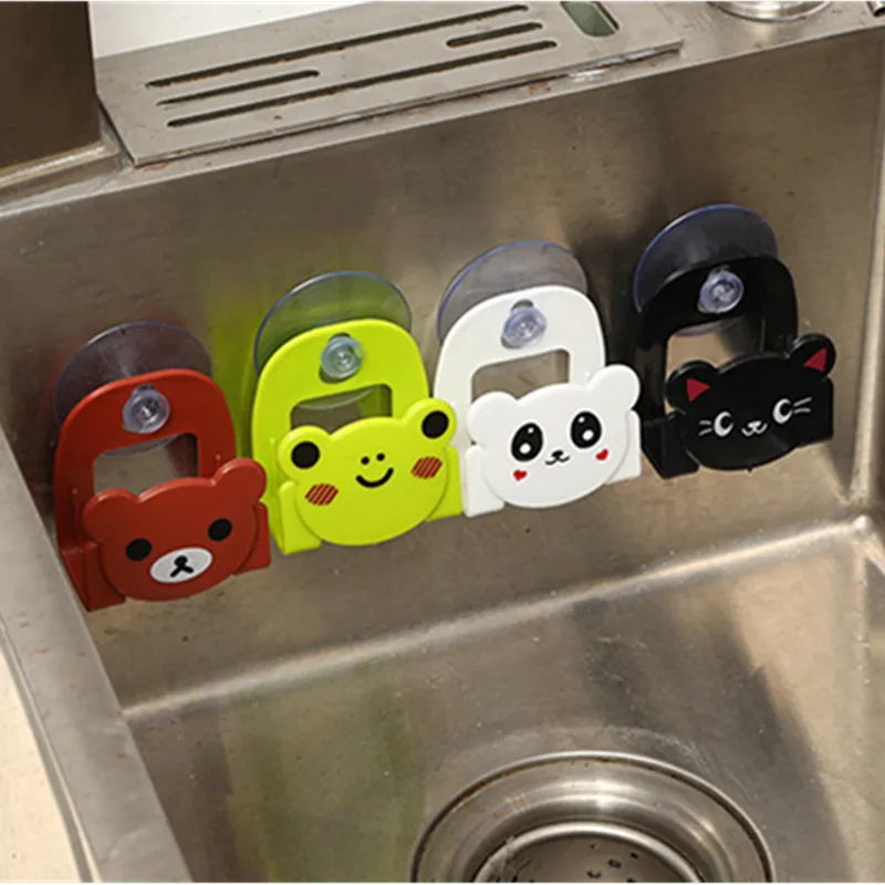 

Sucking Disc Sponge Rag Storage Rack bathroom Supplies Sundries Racks Kitchen accessories Sink Storage Holders Wall-mounted
