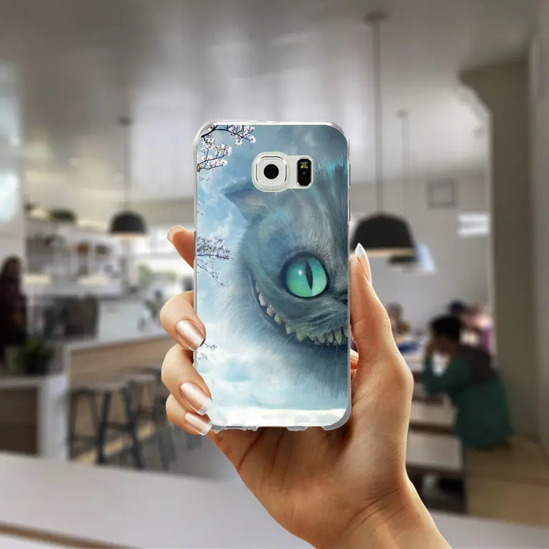 Picture 10 Алиса в стране чудес забавный кот Мягкий чехол для samsung M10 M20 M30 M40 A10 A20 A30 A40 A50 A60 A70 A80 A90 A20E A8 A9 Star Pro - Цвет: Picture 10