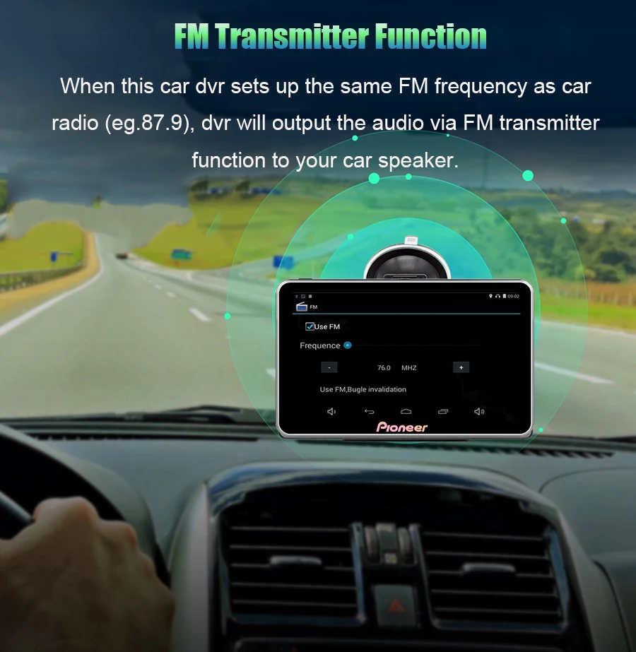 7 дюймовый емкостный экран DDR 512M ROM 8 ГБ Автомобильный GPS навигатор Android 4.4.2 WIFI