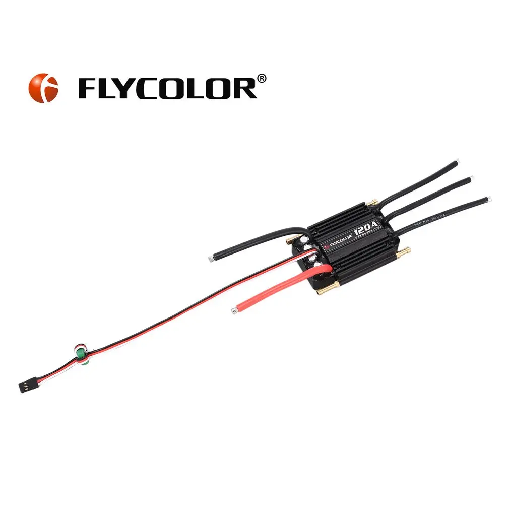 Бесщеточный Регулятор Скорости Flycolor 70A 50A 90A 120A 150A ESC поддержка 2-6S Lipo BEC 5 V/5A для