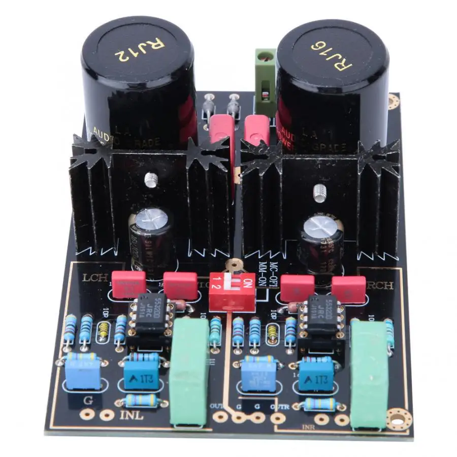 Усилитель MM/MC Phono HIFI готовый усилитель аудио двухканальный подходит для