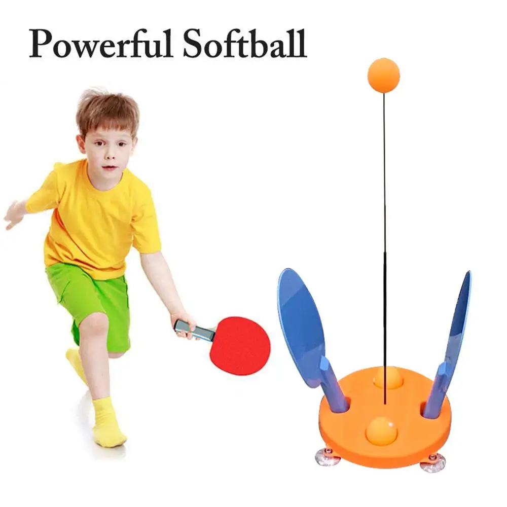 

Portable Table Tennis TraineTable Tennis Soft Shaft Training Machine Elasticity For Kid Adult Ping Pong Practice Sport Traine
