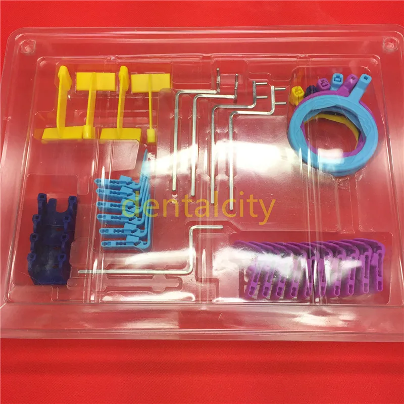 1set Dental X Ray Film Position System Holder Locator Bite Block Arm Rings Intra Oral | Красота и здоровье