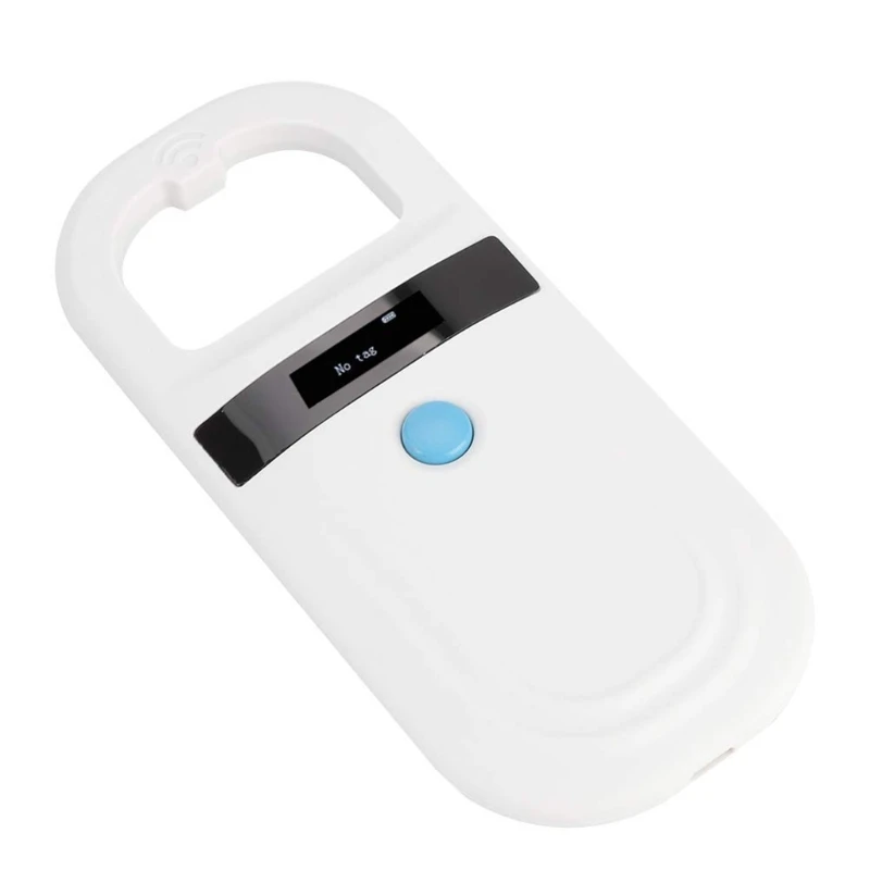

Pet Certificate Handheld Card Reader Animal Identification ID Chip Scanner Glass Tube Label Reader Transponder USB
