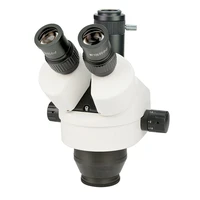 7x 45x szm series professional trinocular zoom stereo microscope head