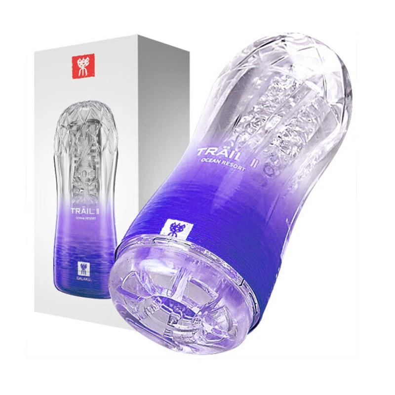 Мужской мастурбатор чашка секс-игрушки искусственная прозрачная настоящая