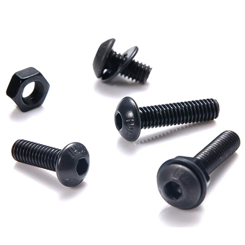 1060Pcs M2 M3 M4 M5 Screw Steel Screws Bolts and Nuts Washers Assortment Kit with Storage Box | Обустройство дома