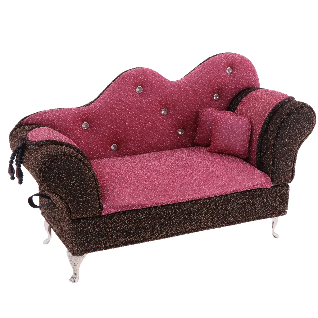 

1/6 шкала дивана стул (Openable) для кукольного домика, гостиной или спальни, 12-дюймовые кукольные аксессуары, мебель для Blythe