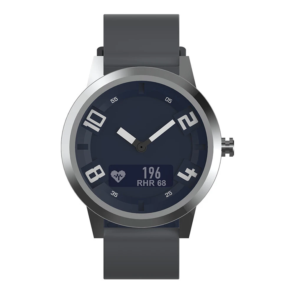 Lenovo Watch X механические смарт-часы OLED экран сапфировое стекло умные часы 45 дней в режиме ожидания 80 м водонепроницаемый монитор сердечного ритма - Цвет: Gray