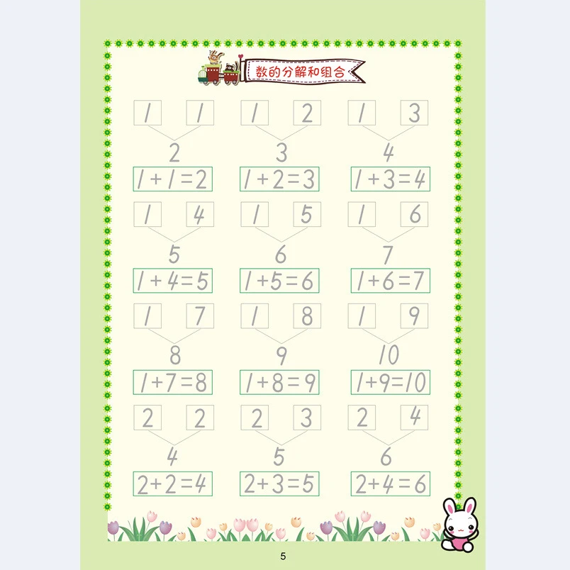 New Arabic Numerals Copybook Groove Design Children Regular script exercises Stationery for primary school students Beginners | Канцтовары