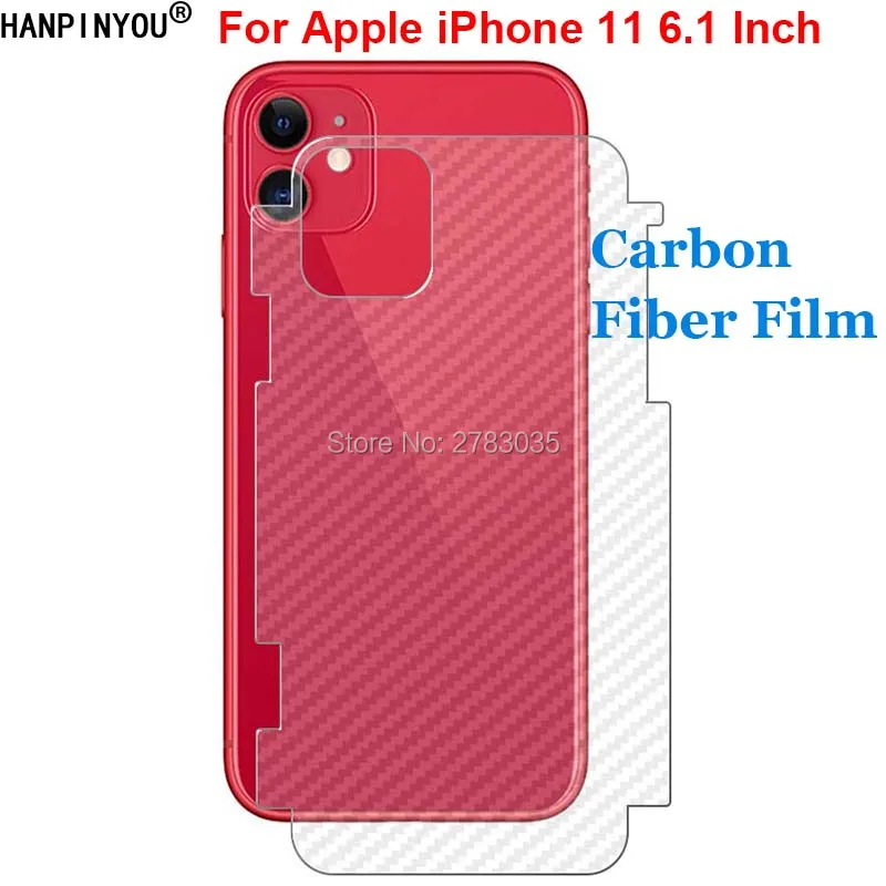 Для Apple iPhone 11 6 1 &quot3D защитная пленка из углеродного волокна с защитой от
