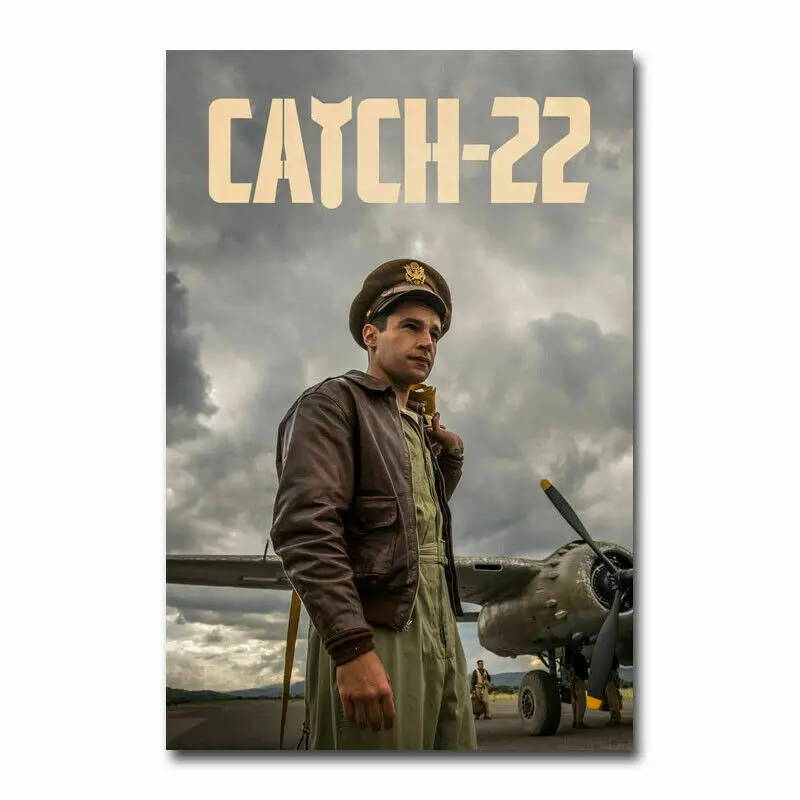 J0227 Catch 22 Джордж Клуни 2019 пилот ТВ серии Шелковый плакат художественный