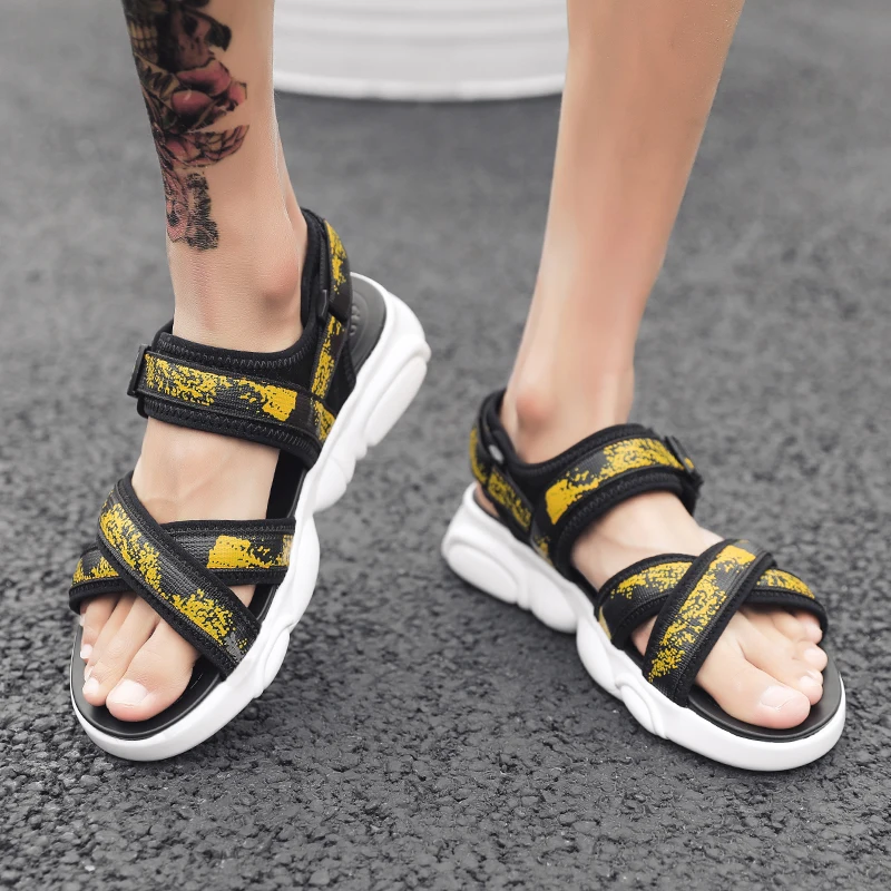 

Sandalias Playa Hombre Mens Shoes Mesh Summer Breathable Outdoor Anti Slip Casual For Men Male Autumn Men's