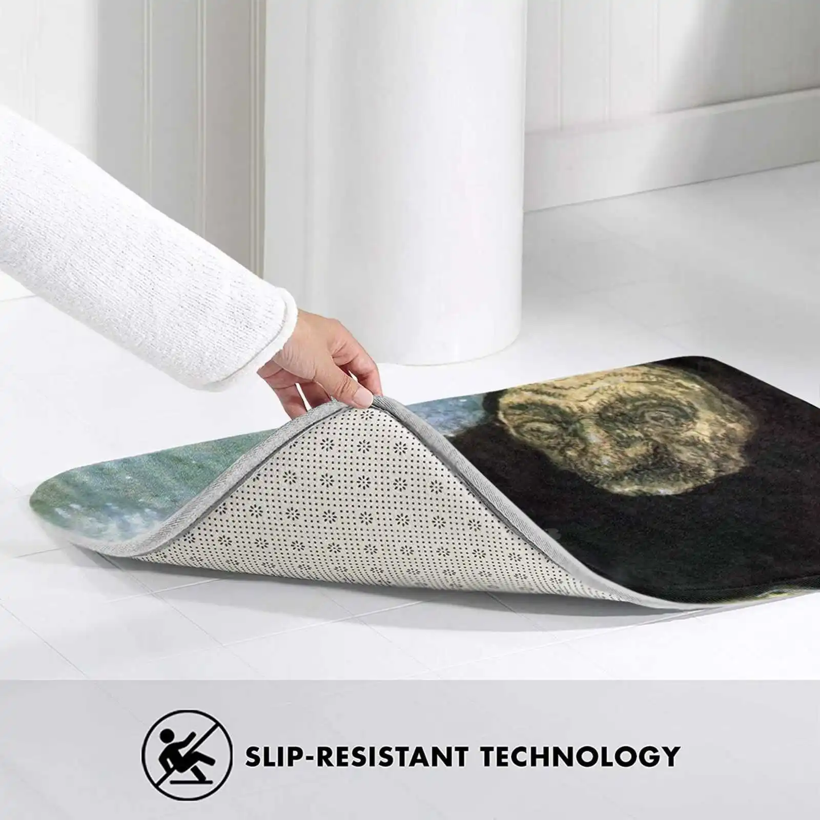 Тролль Гумма Джон Софт Хаус Семейный анти-скользящий коврик ковер Старушка Скандинавская Славянская Винтаж.