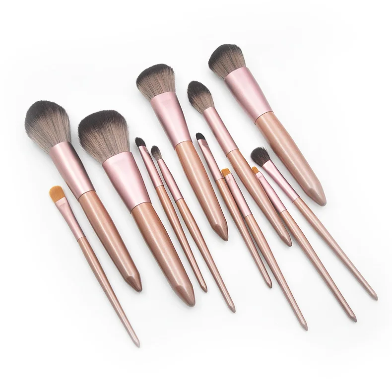 Новая горячая Распродажа 12 штук коническая кисть с деревянной ручкой набор