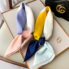 Имитация шелка украшение одежды весна и осень шарф искусство универсальный маленький шелковый шарф повязка на голову сумка